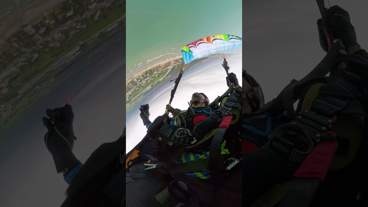 Wingover to sat connection #paragliding