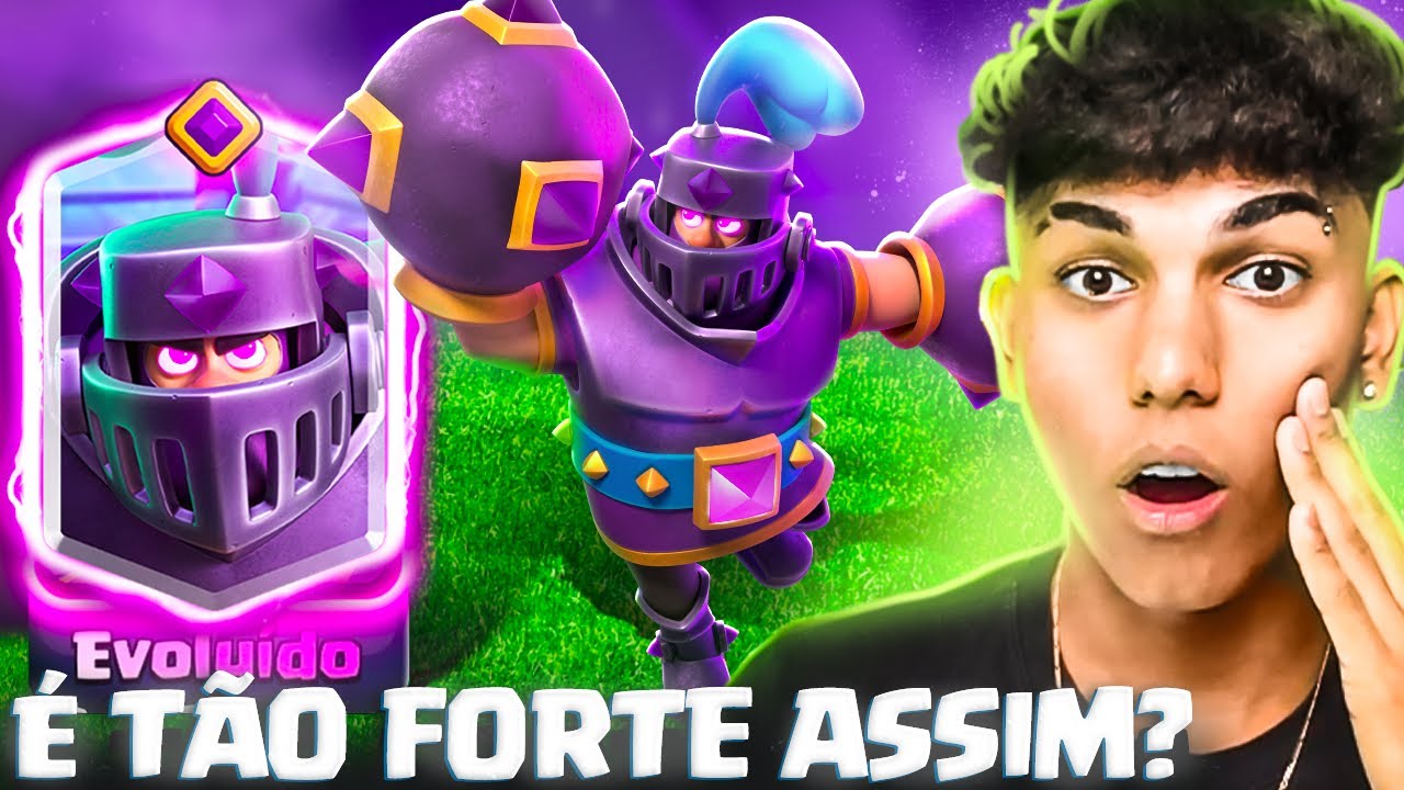 O QUÃO QUEBRADO É O NOVO MEGACAVALEIRO EVOLUÍDO NO CLASH ROYALE?