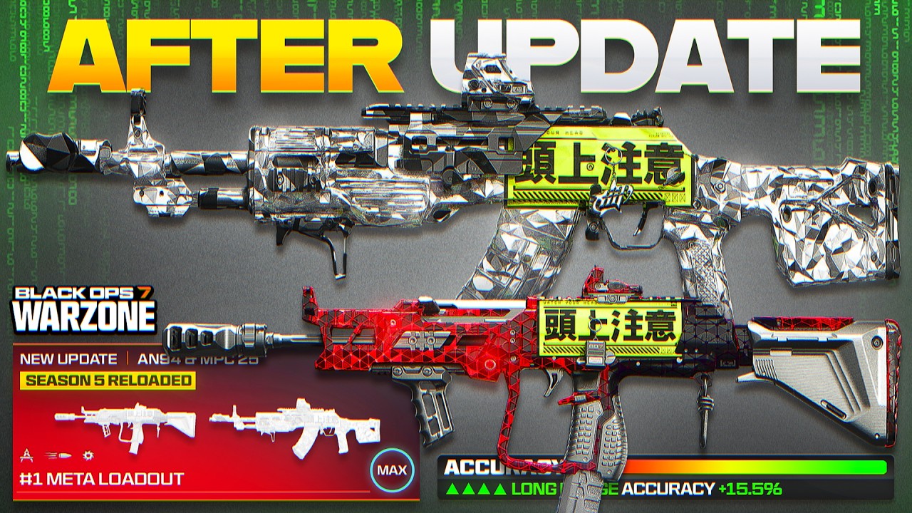the *NEW* ULTIMATE WARZONE META LOADOUT after UPDATE! (Season 5 Reloaded)