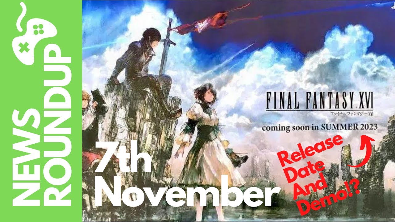 Final Fantasy XVI Gets Demo... FF16 Release Date, PS5 Exclusive?... GoW Death Threats | Gaming News