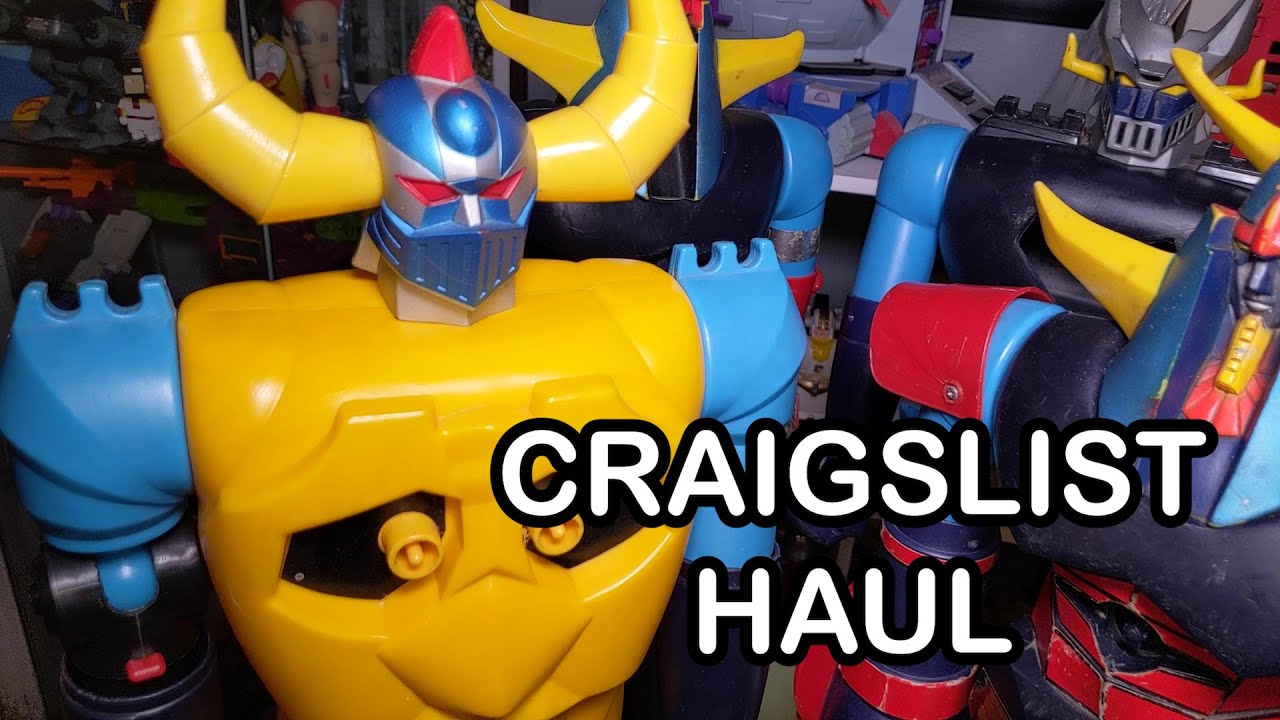 Shogun Warriors Haul - CRAIGSLIST FLIPPIN' #17 - Vintage Toy Hunting