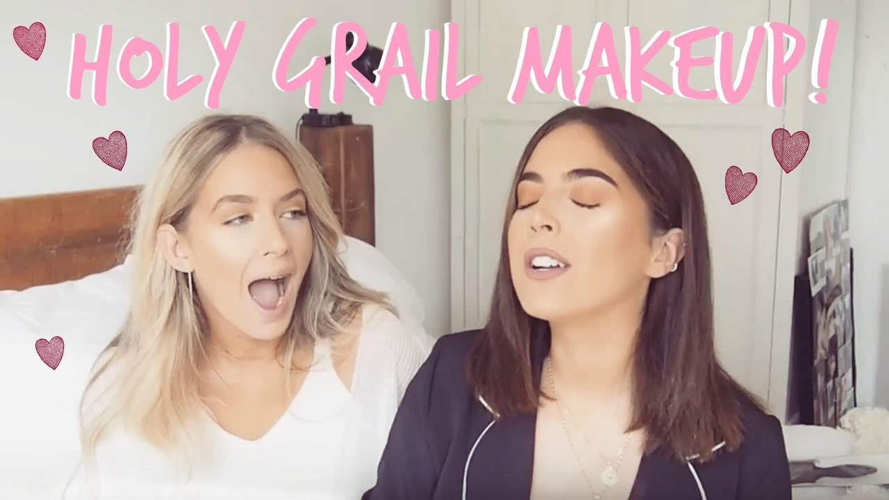 OUR HOLY GRAIL MAKEUP PRODUCTS! | Sophia and Cinzia