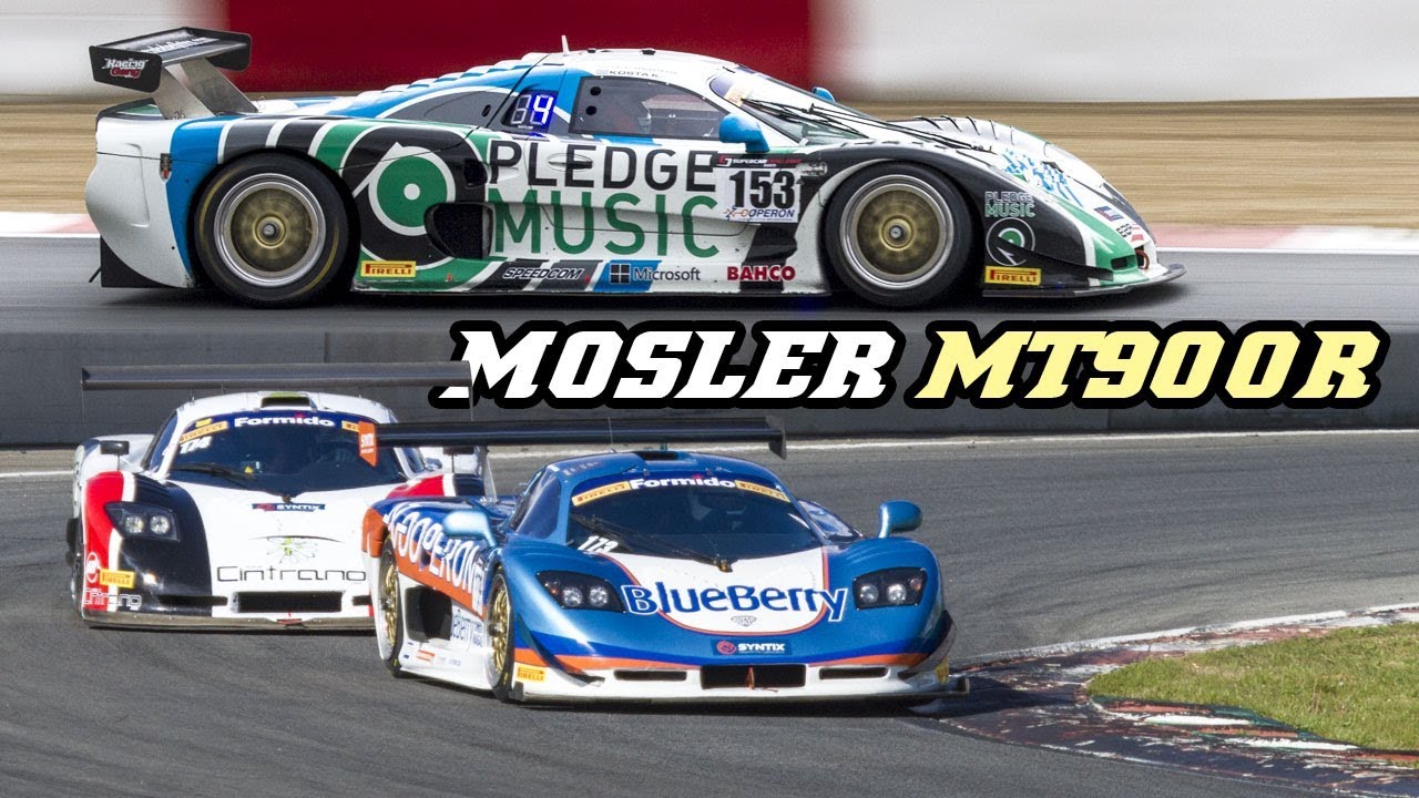 Mosler MT900R GT3 compilation - LS7 V8 at Spa & Zolder