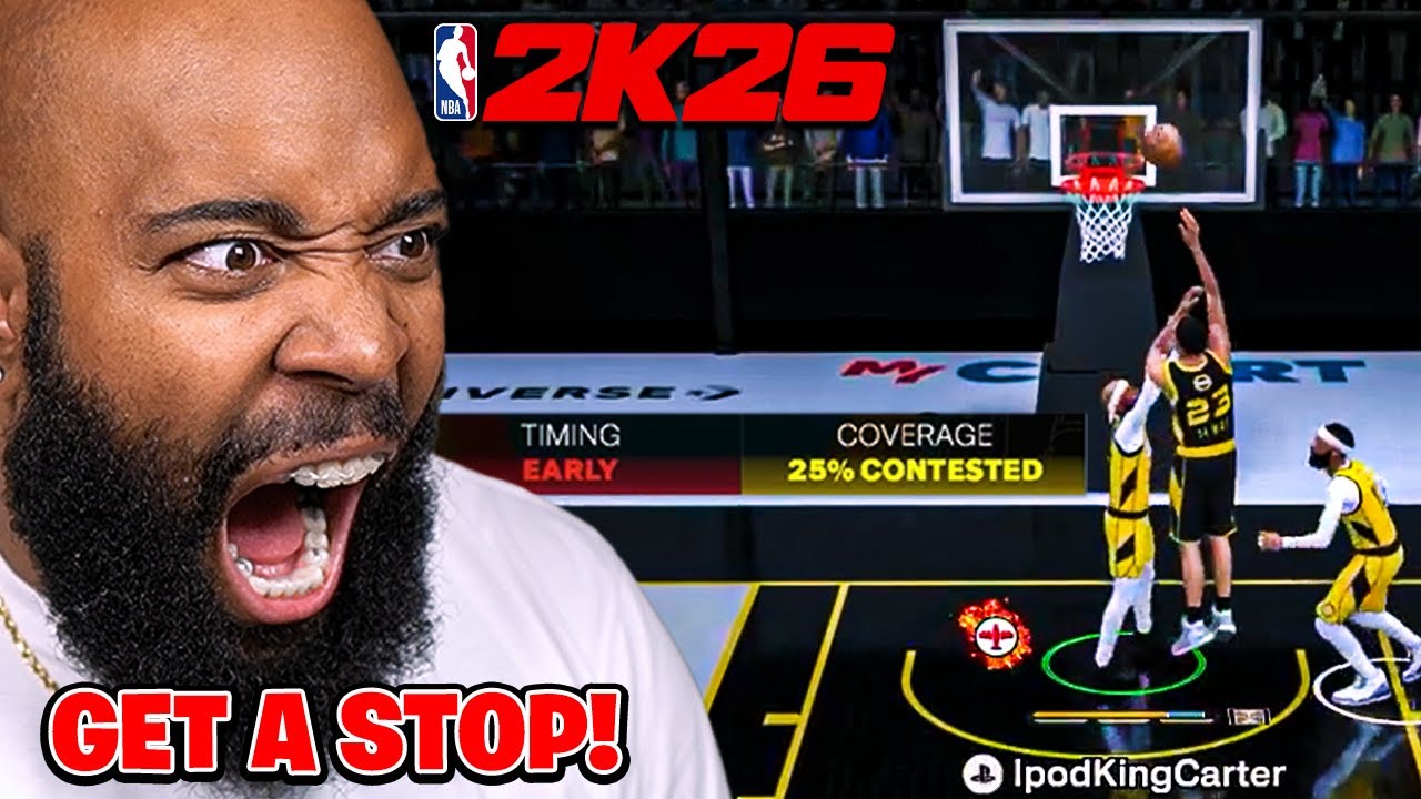 Прекратите получать удары через чужие ворота в NBA 2K26 (сделайте это вместо этого)