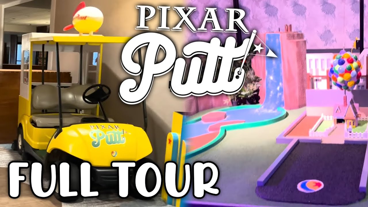 Pixar Putt Mini-Golf at Pixar Place Hotel, Disneyland Resort
