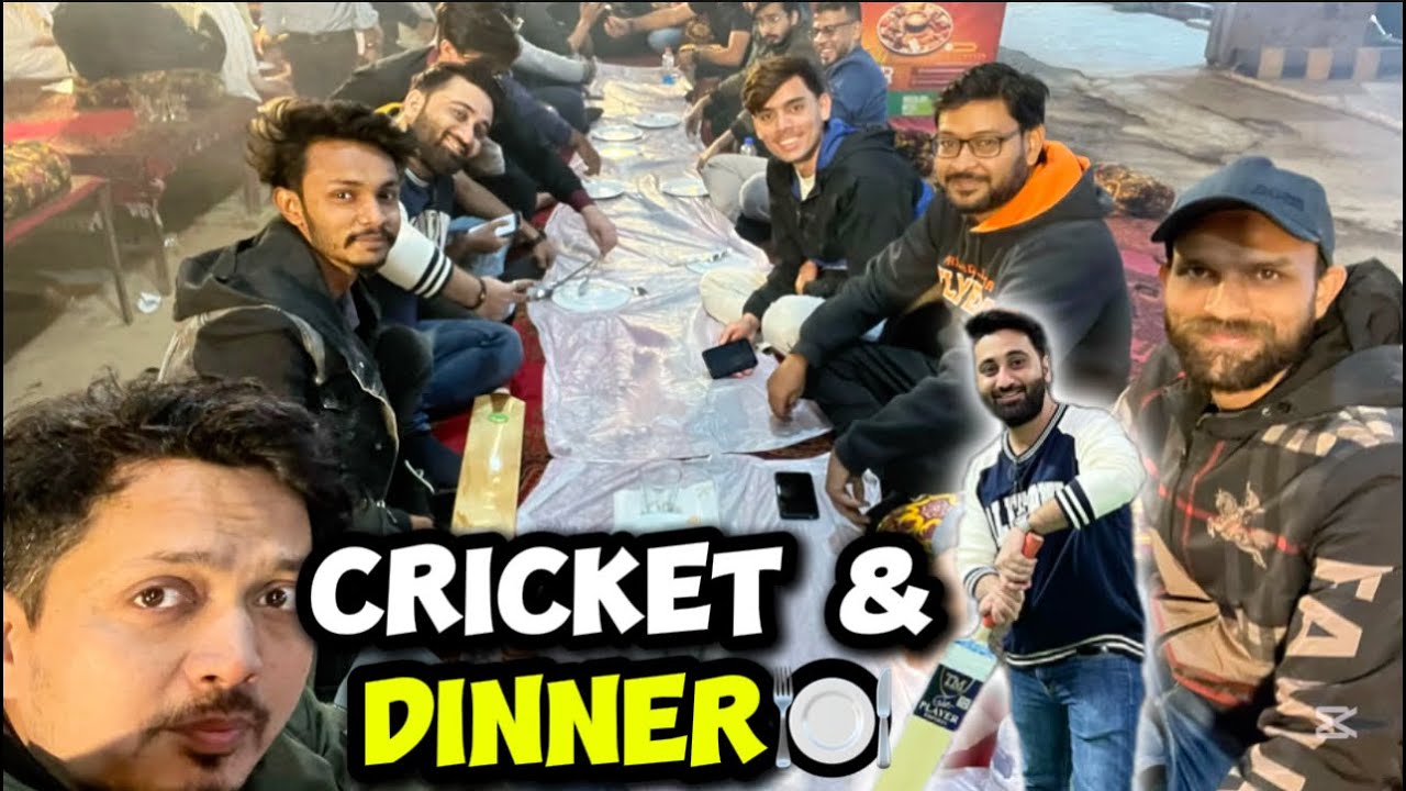 Cricket & Dinner Time with Office Buddies | Part 2 | Full Masti