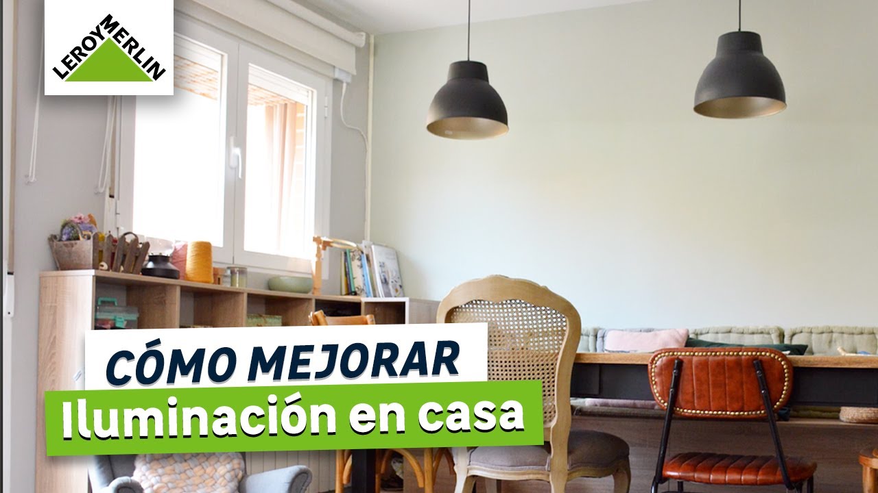 Cómo mejorar la iluminación de tu casa con @InventandoBaldosasAmarillas  LEROY MERLIN
