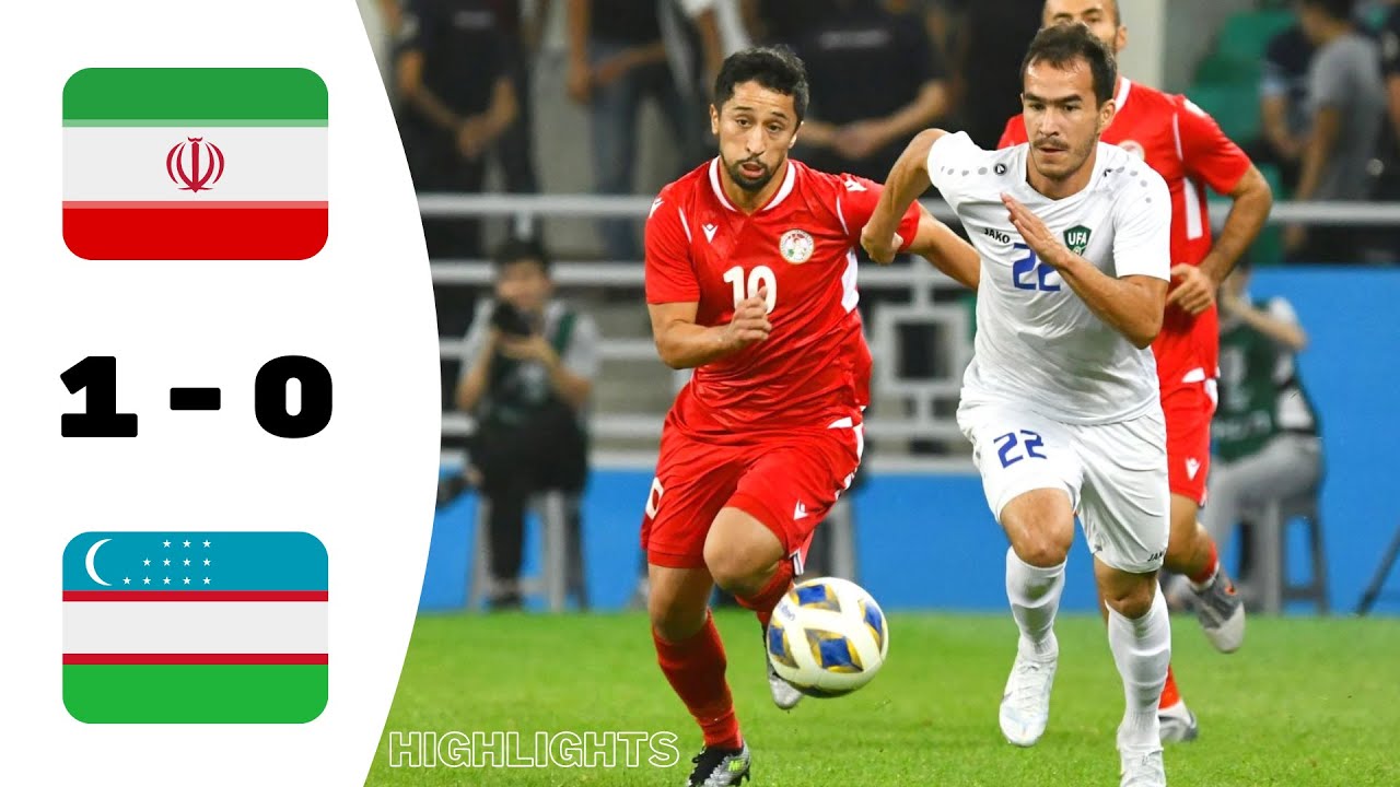 Cafa Cup 2023 IRAN 1 - 0 UZBEKISTAN  ALL GOALS & MATCH HIGHLIGHTS. 2023.