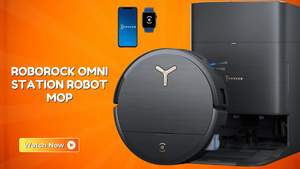 Perfect Floors Without Lifting A Finger – Roborock OMNI Station Robot Mop – REVIEW