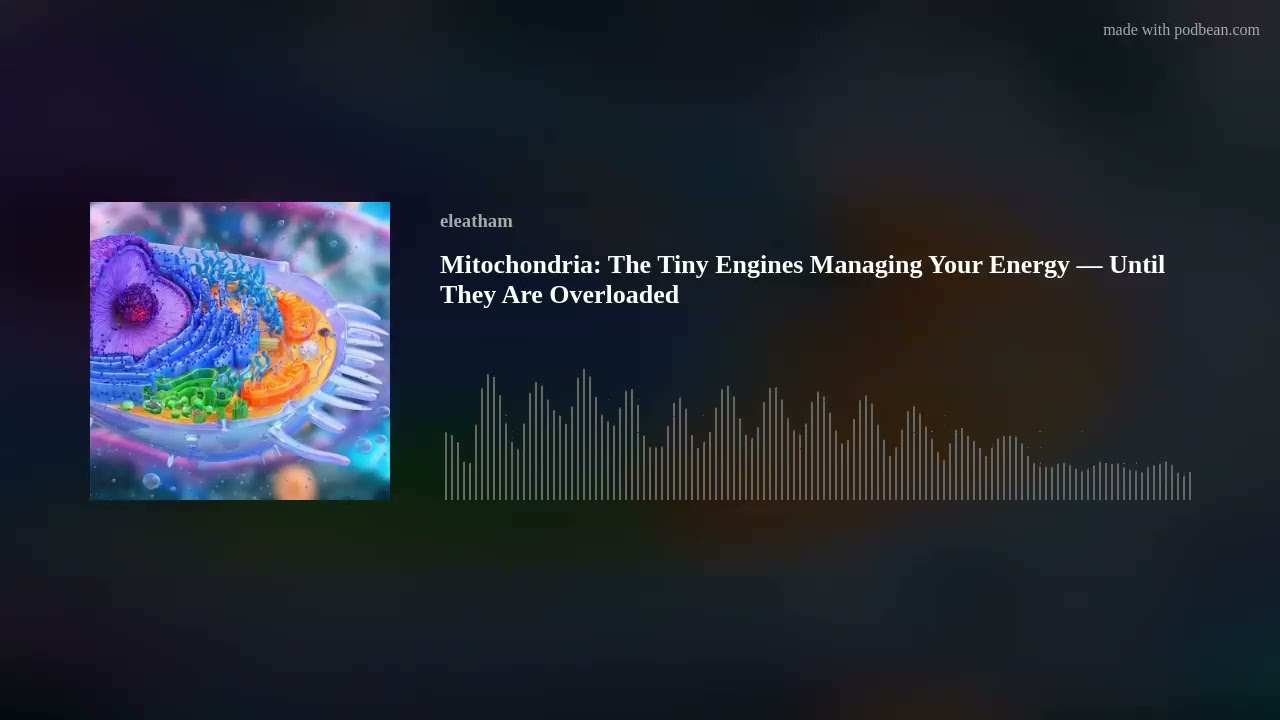 Mitochondria: The Tiny Engines Managing Your Energy &mdash; Until They Are Overloaded