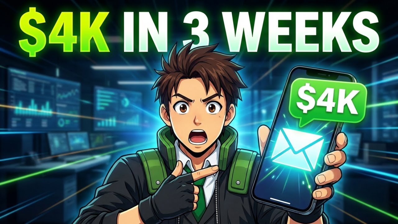 I Made $4K in 3 Weeks With Just Emails