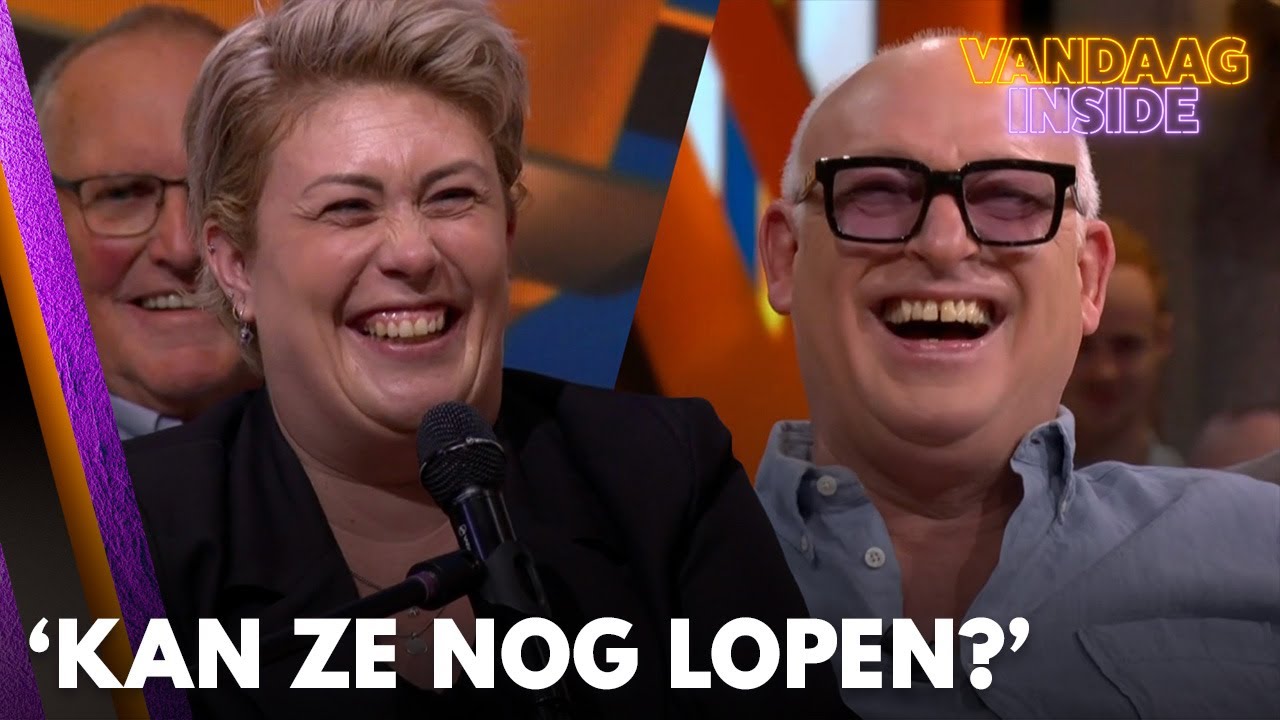 Vrouw in het publiek vertelt dat René ooit iets met haar moeder heeft gehad: 'Kan ze nog lopen?'