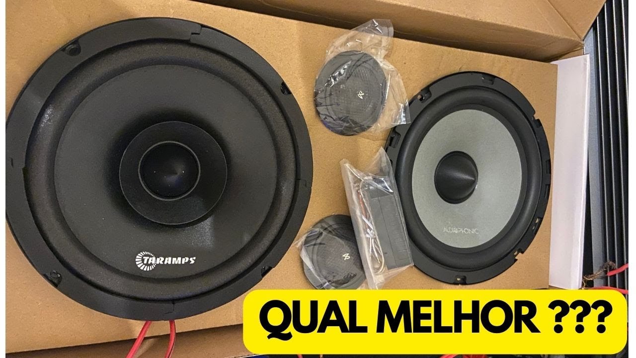 Alto falante Taramps HD250s ou Audiophonic Tocando na Pratica PARTE II