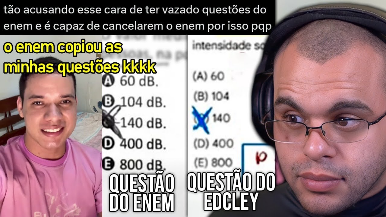 ENEM CANCELADO? ENTENDA COMO 'PROFESSOR' VAZOU TODAS AS QUEST&Otilde;ES DO ENEM 2025