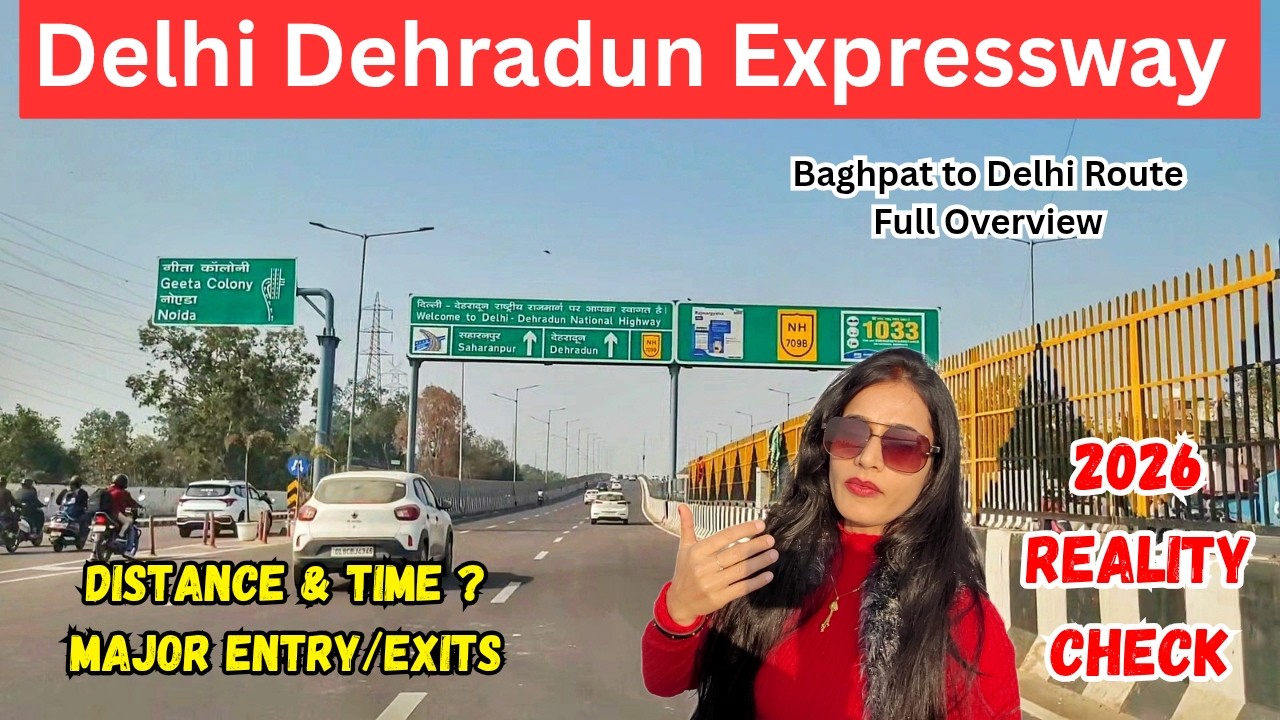 Delhi Dehradun Expressway Latest Update | Delhi Dehradun Expressway Phase 1 Condition in Trial Run