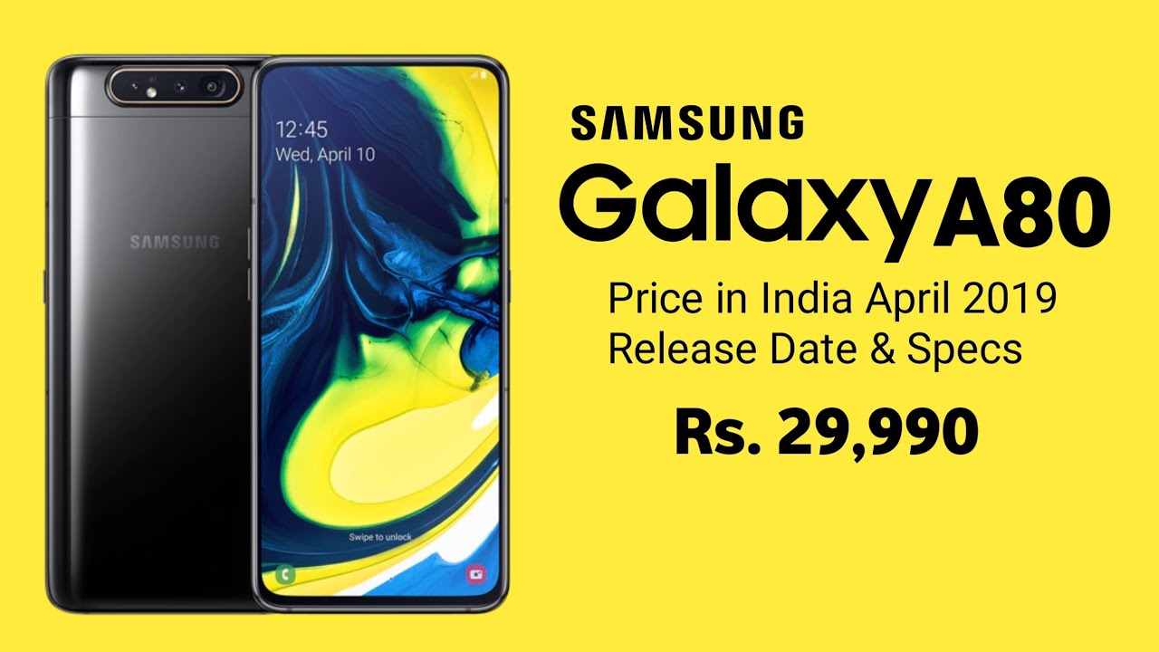 samsung galaxy a80 First impression | Specs | Price in India | Camera | Launch Date By GR Digital