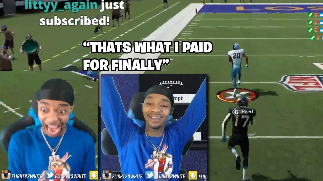 Как FlightReacts наконец показал своим ненавистникам, что он не мудак на Madden 20 со своей коман...