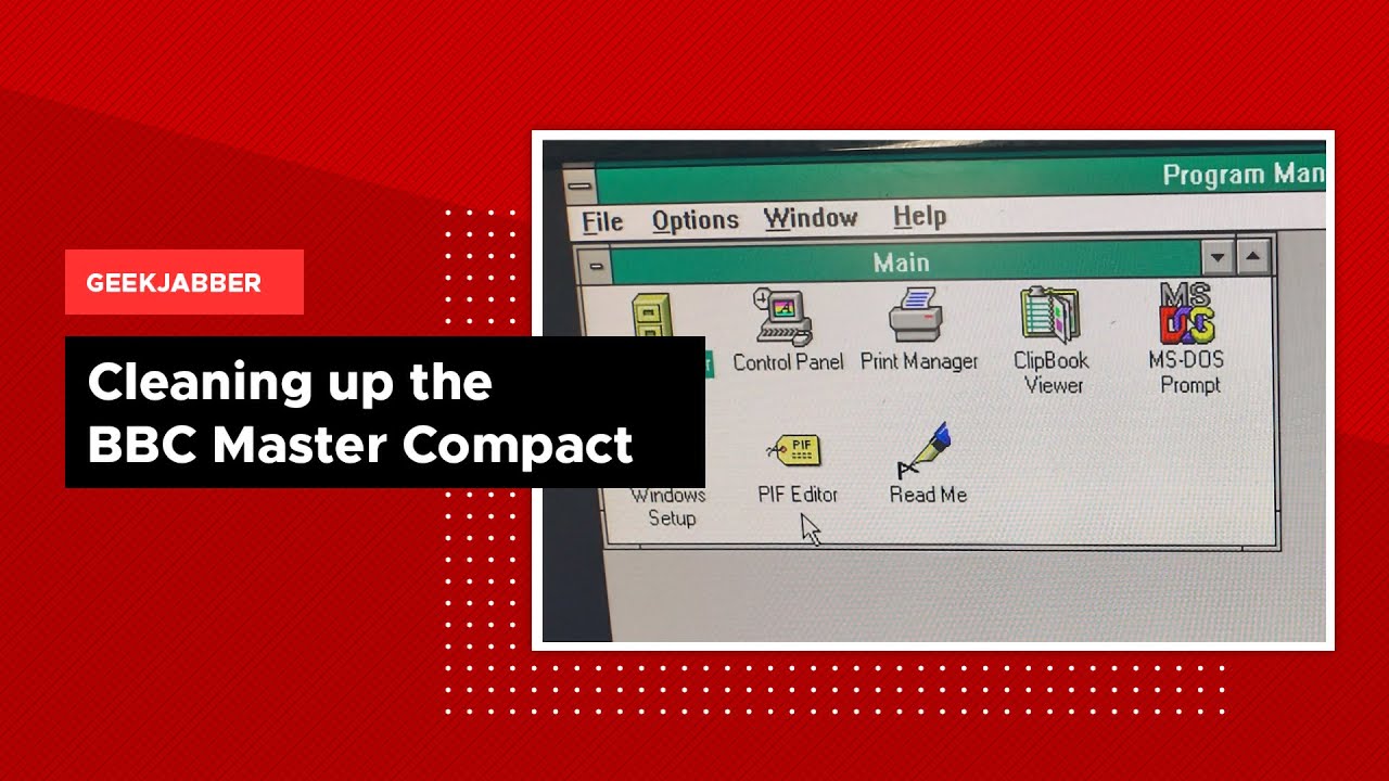 Cleaning Up the BBC Master Compact