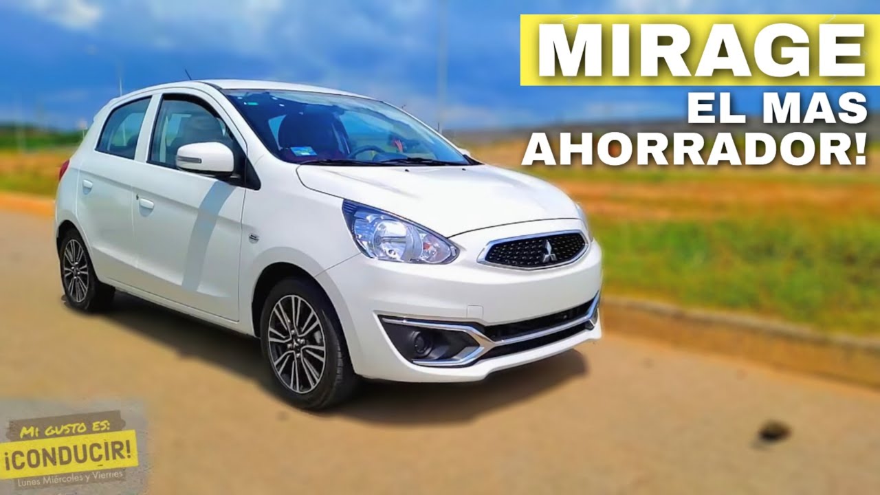 CONOCE NUEVO MITSUBISHI MIRAGE Auto SubCompacto Ahorrador 3 Cilindros