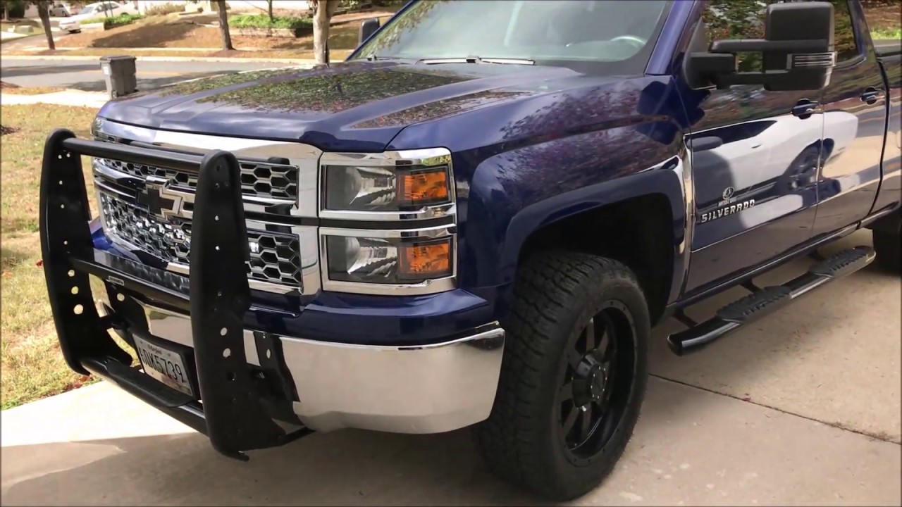 2014 - 2018 Silverado GoRhino grille guard install
