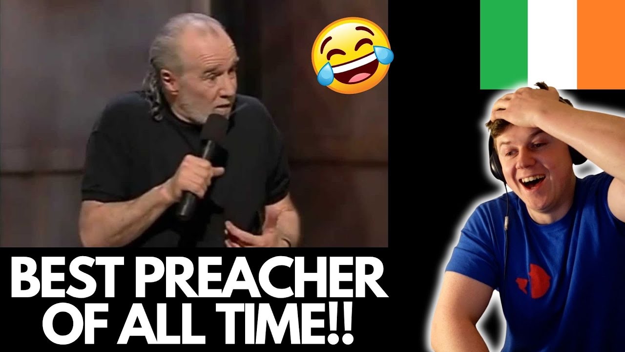 George Carlin - Everyday Expressions THAT DON'T MAKE SENCE! - IRISH REACTION