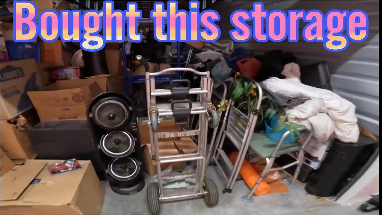 Bought Abandoned storage unit…Let’s Find Out What’s Inside👀