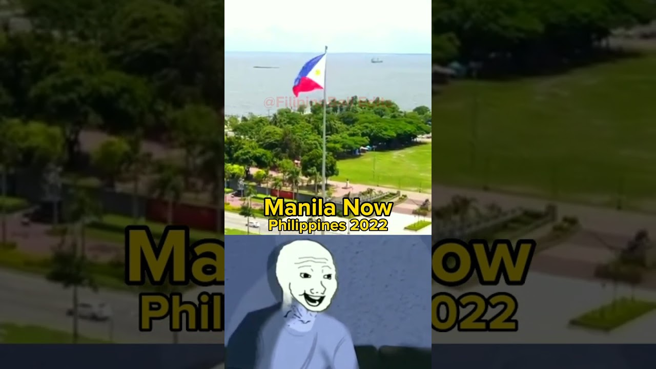 Manila Now VS Manila Then #shorts #geography#philippines