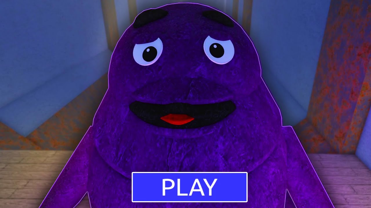 ESCAPE GRIMACE! OBBY ROBLOX