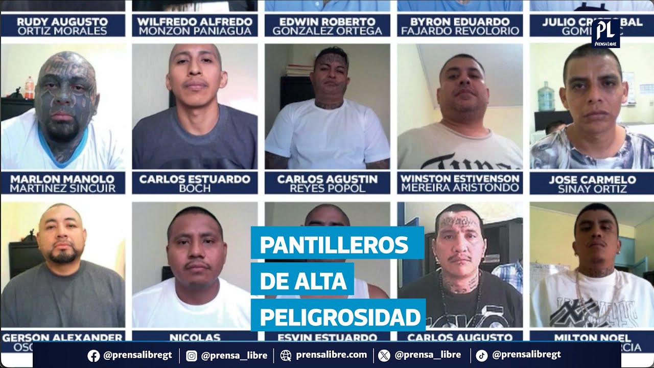 Quiénes son los peligrosos pandilleros fugados de Fraijanes II y el perfil de “Black Demon