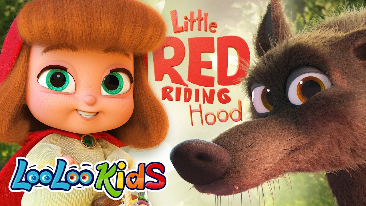 🐺✨ Little Red Riding Hood | Stories for Kids & Fairy Tales 📖🌟 | LooLoo Kids