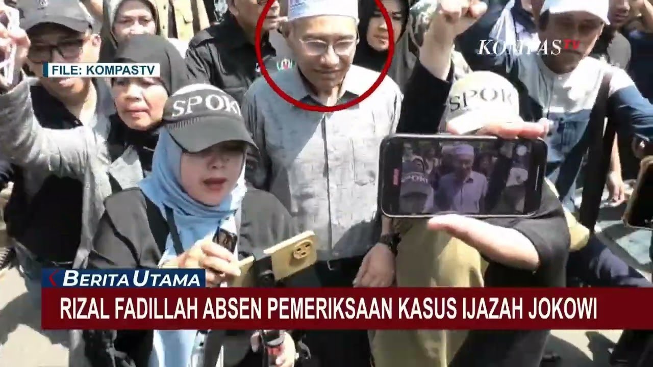 TPUA Beberkan Alasan Rizal Fadillah Tak Hadiri Pemeriksaan Kasus Ijazah Jokowi