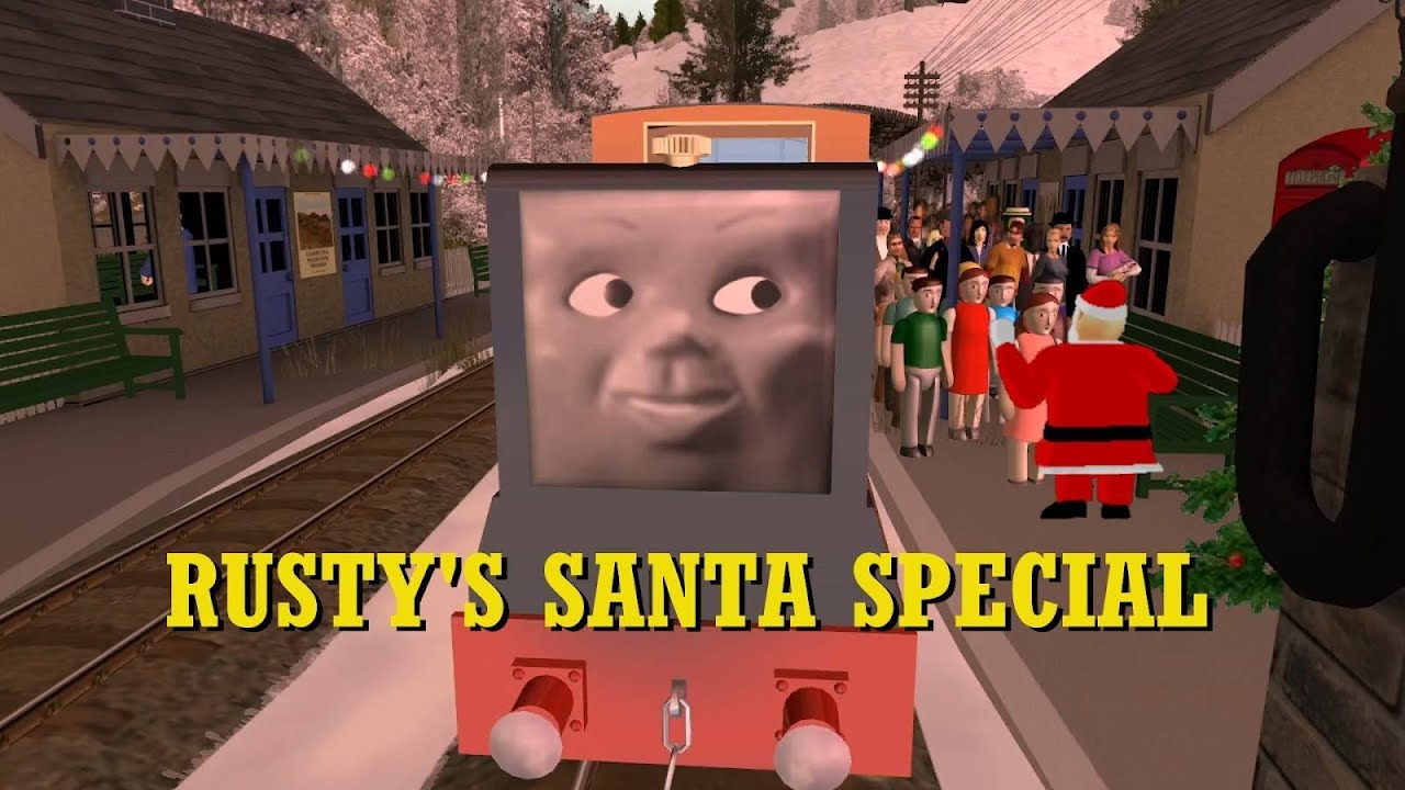 Thomas the Trainz Engine Ep. 83: Rusty's Santa Special