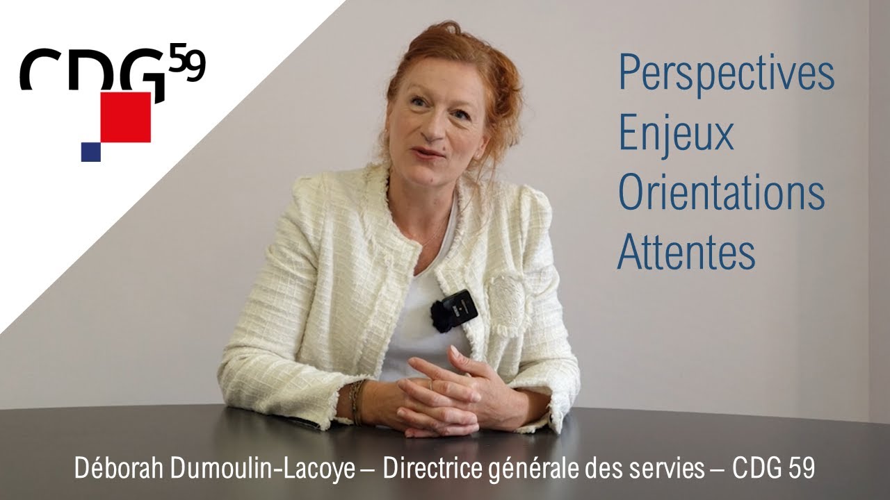 1er août 2023 : prise de fonction de Déborah Dumoulin-Lacoye en tant que nouvelle DGS du CDG 59