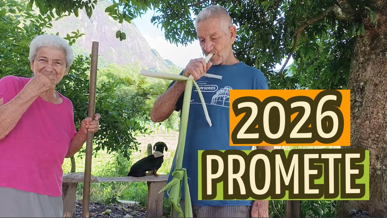DIA DE CHUVA E VISITA NO VÔ CÁ VÓ - 2026 PROMETE