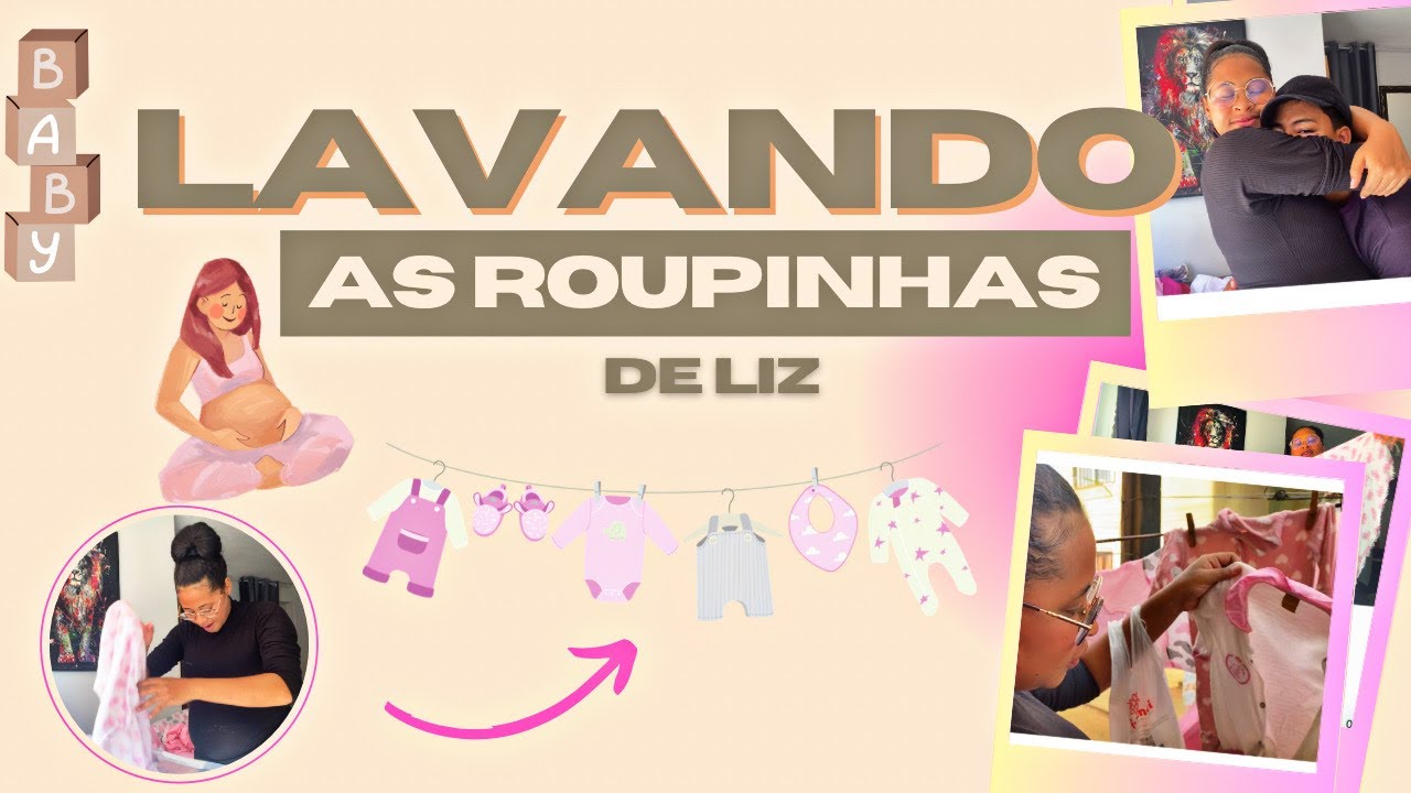 LAVANDO O ENXOVAL PELA PRIMEIRA VEZ A MÃO