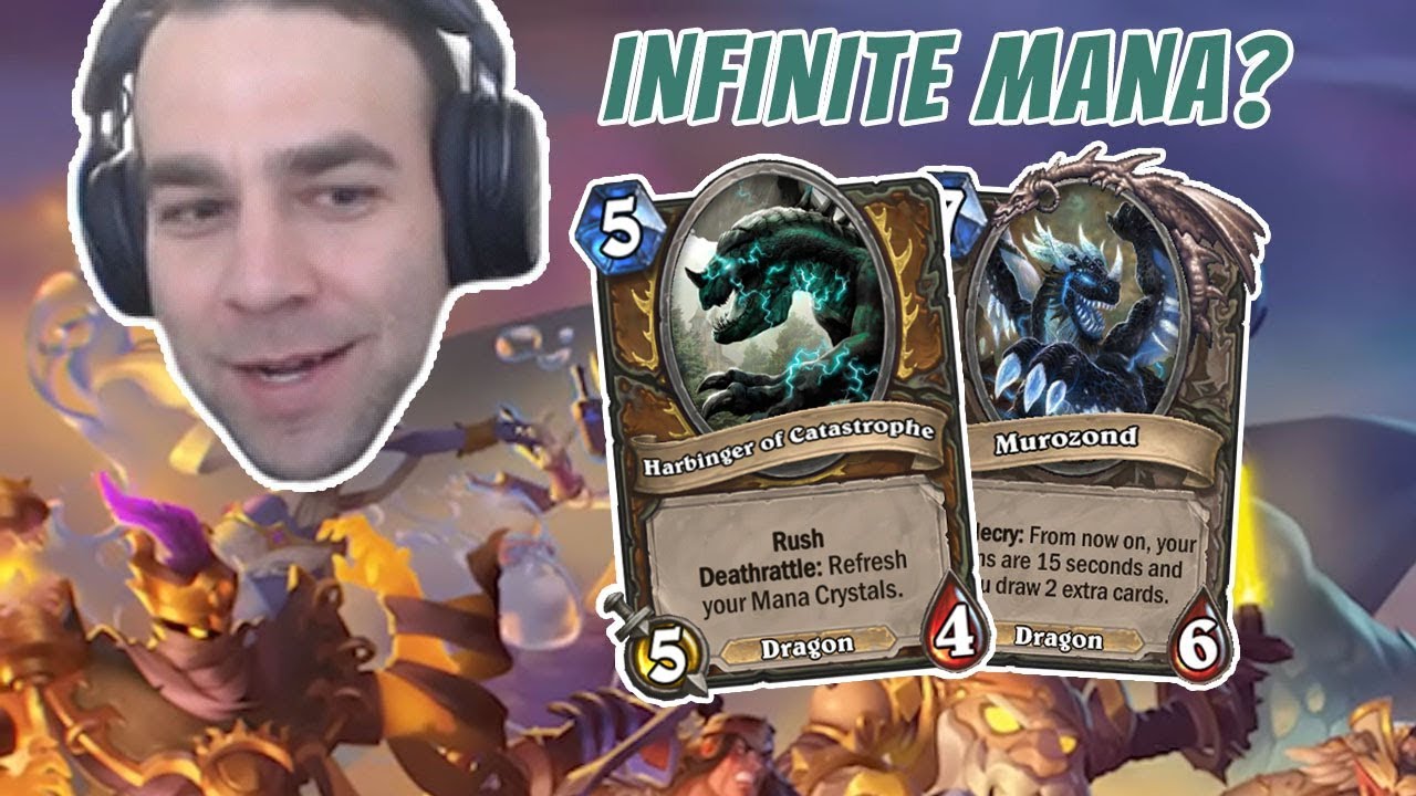 Murozond and INFINITE Harbinger of Catastrophe Druid Run! - Hearthstone Arena