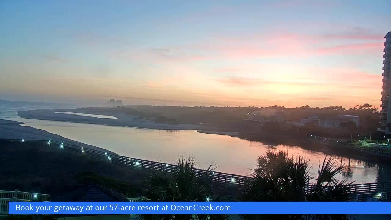 Ocean Creek Resort Myrtle Beach Sunset 03/04/2026