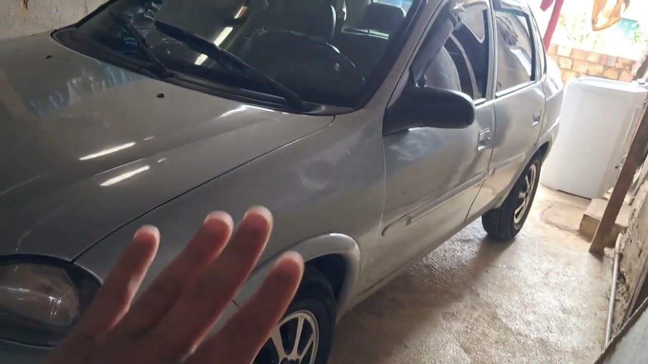 Uma surpresa ruim no corsa😭😭