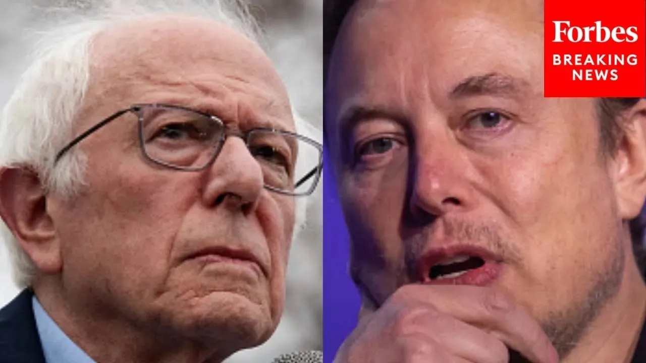 'One Man Owns More Wealth Than The Bottom 53%!': Bernie Sanders Slams Elon Musk's Wealth
