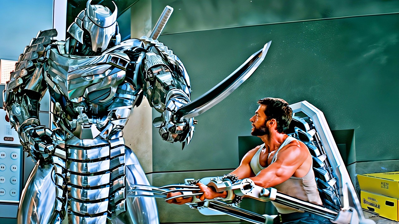 Il a PERDU les POUVOIRS de l’ADAMANTIUM et doit VAINCRE un SAMOURAÏ ROBOT INVINCIBLE