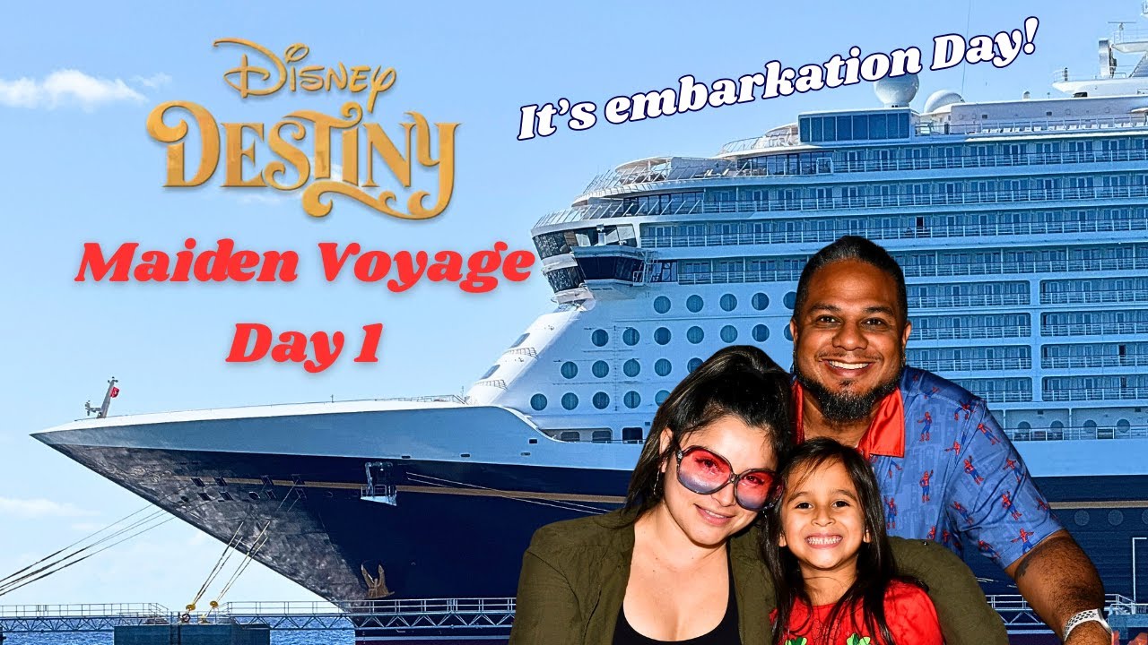 Столько всего интересного на борту нового Disney Destiny! 🚢 | Первый рейс, день 1