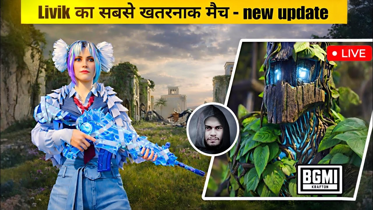 Livik ka Sabse Khatarnak Match 😱 | New BGMI Update LIVE