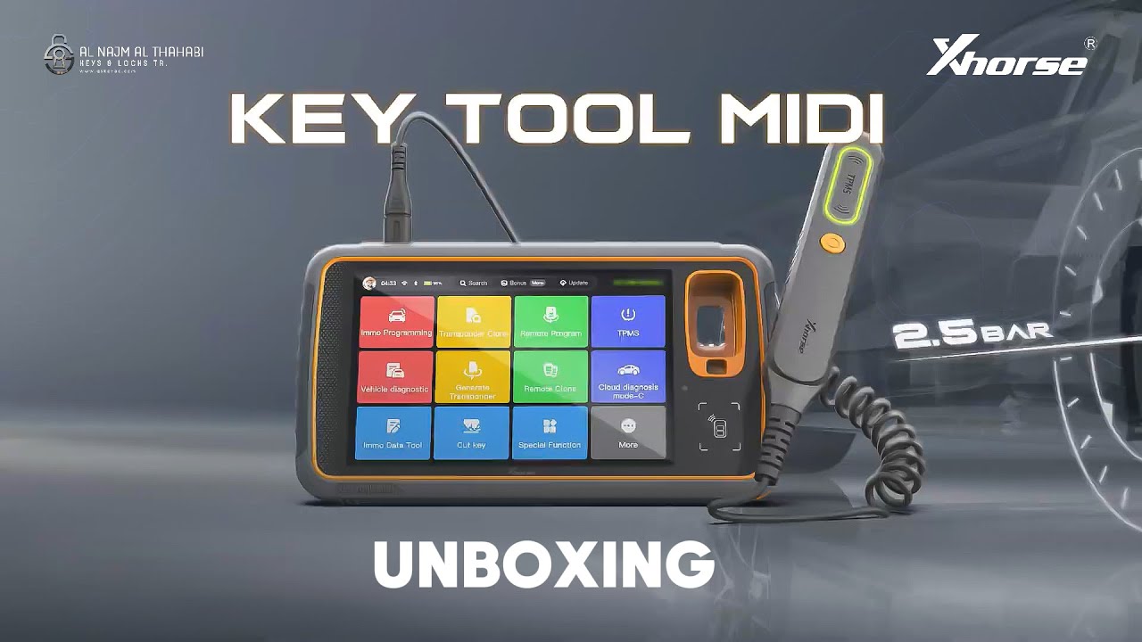 Xhorse KEY TOOL MIDI – Unboxing.