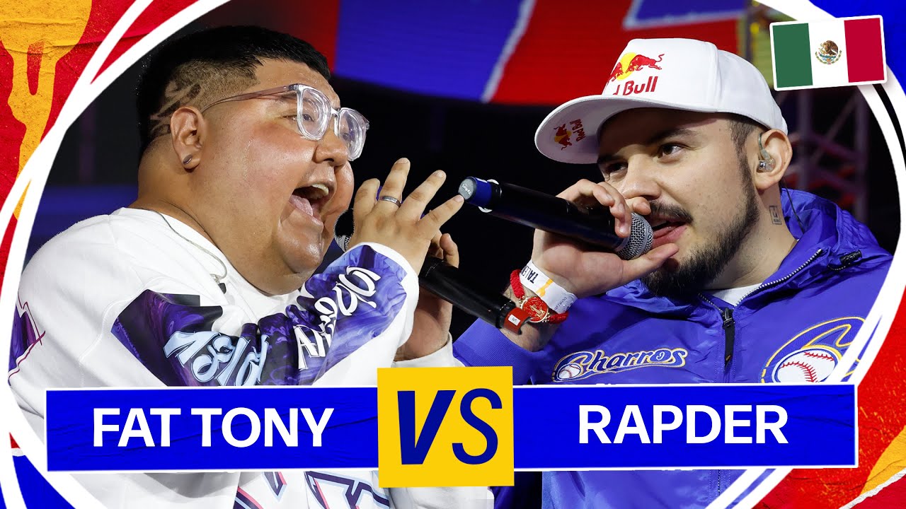 FAT TONY vs RAPDER -  Final | Red Bull M&eacute;xico 2025