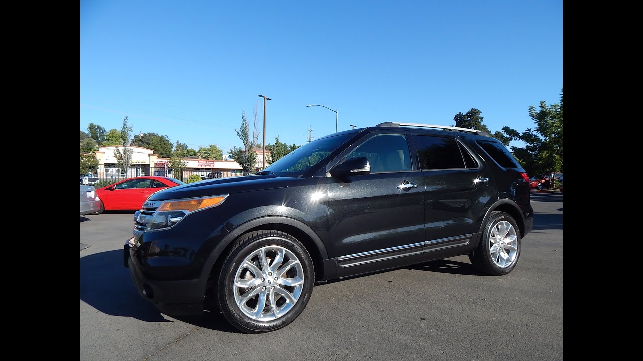 2012 Ford Explorer XLT 7 passenger SUV in depth walk around video review!