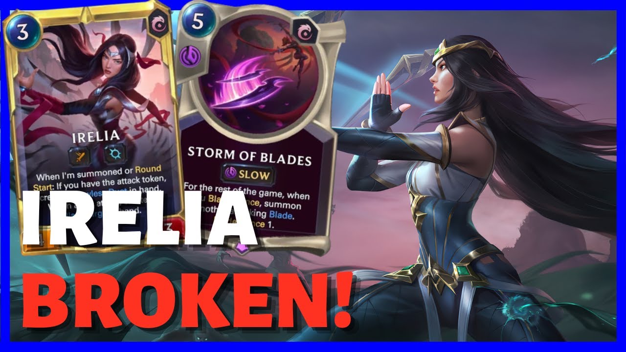 AZIRELİA SONUNDA GERİ DÖNDÜ! Azir/İrelia Kombo Destesi [Legends of Runeterra]