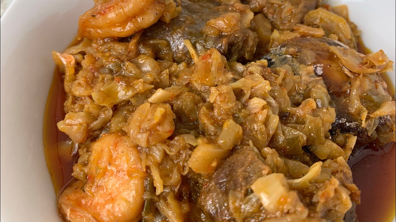 Как приготовить либерийскую жареную капусту