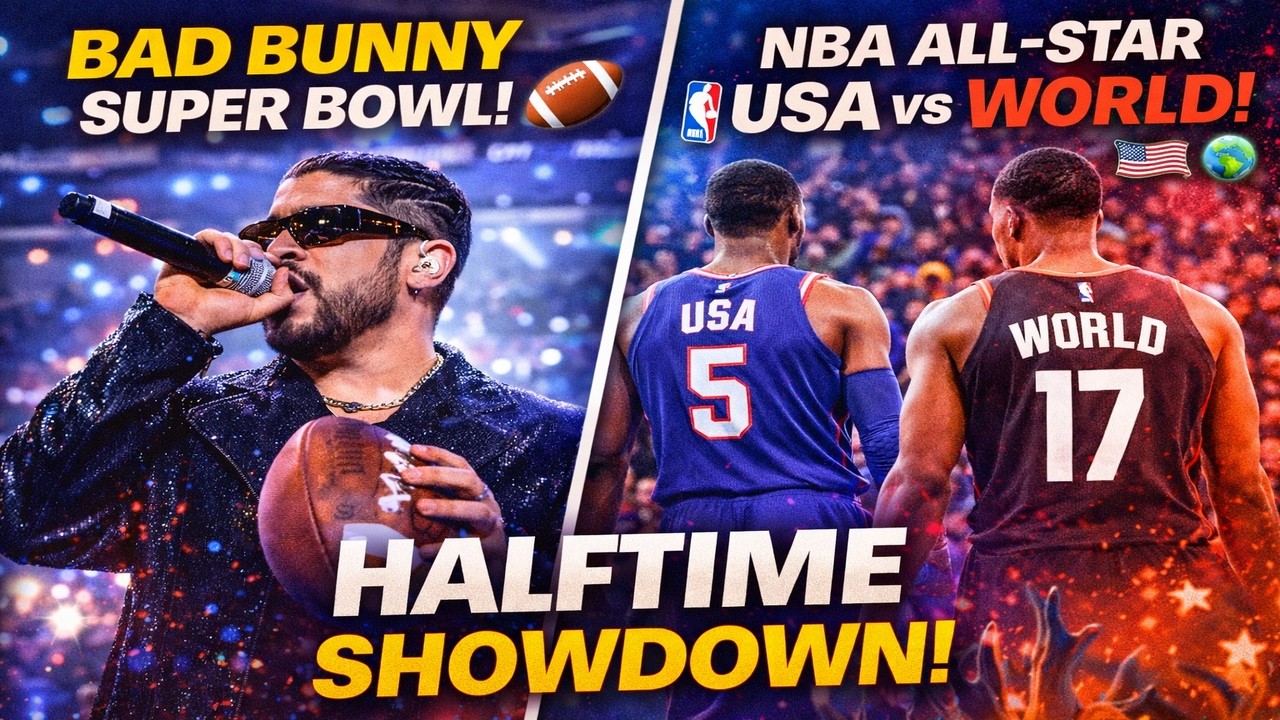 Spanish Class or Halftime Show?! Lakers Ceiling, NBA Brawls & USA vs World 👀