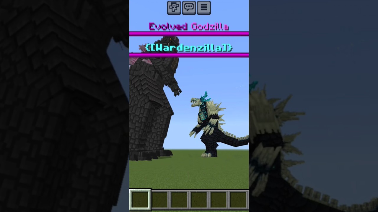 Evolved Godzilla VS Warden Zilla 