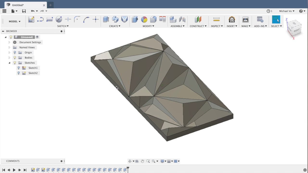 Creating Polymetric Shapes in Autodesk Fusion 360